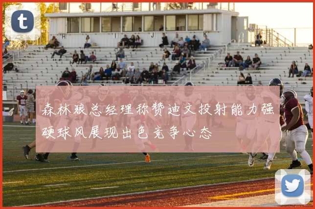 森林狼总经理称赞迪文投射能力强硬球风展现出色竞争心态
